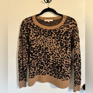 LOFT Leopard Print Sweater